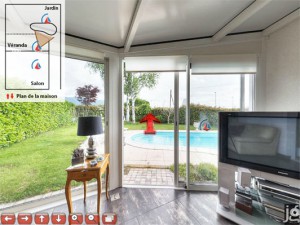 visite virtuelle veranda Haute-Savoie
